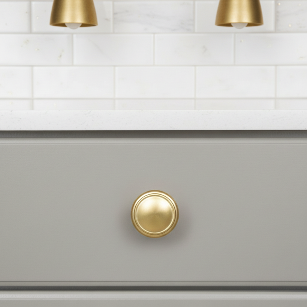 Cosmas 5982BB Brushed Brass Cabinet Knob