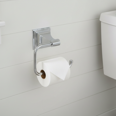 600 Series Polished Chrome Euro Style Toilet Tissue Paper Holder