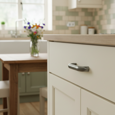 Cosmas 540-3.5WN Weathered Nickel Cabinet Pull