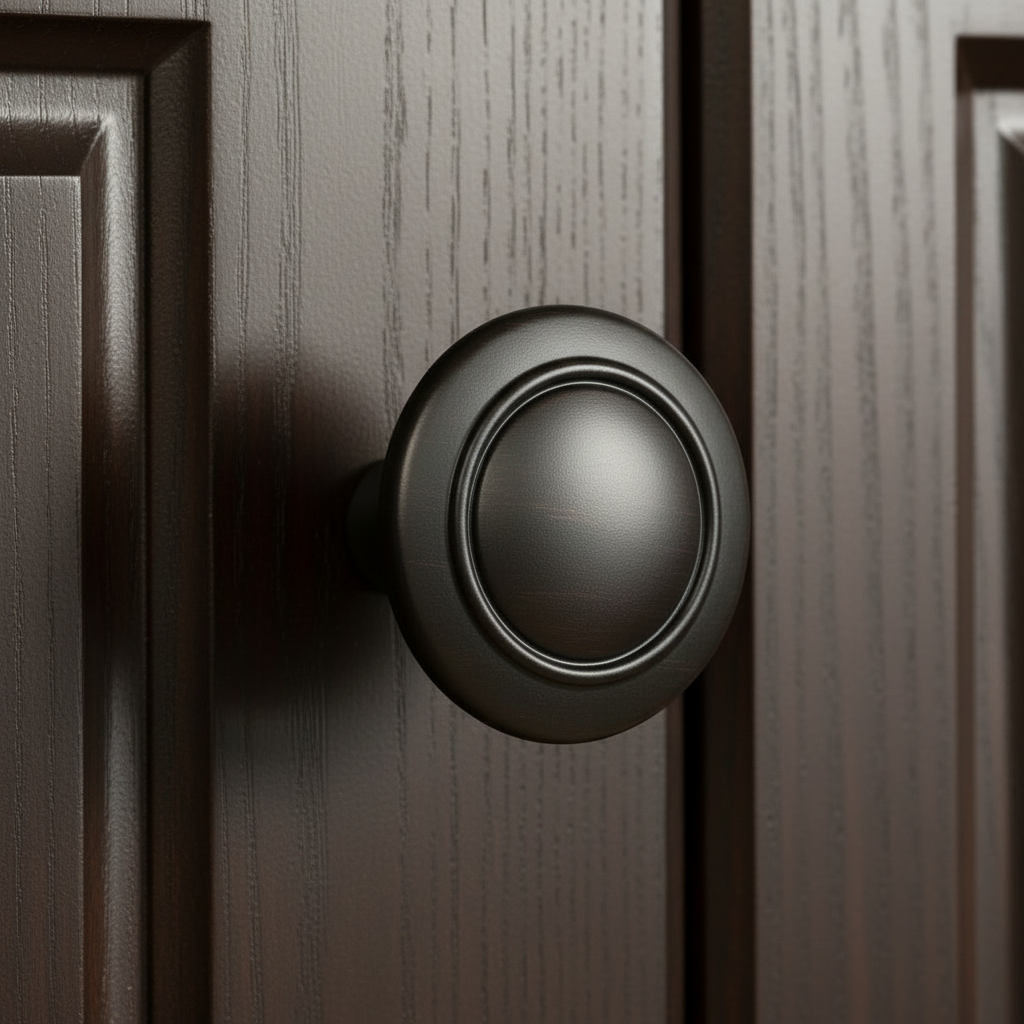 Cosmas 6276ORB Oil Rubbed Bronze Ring Cabinet Knob