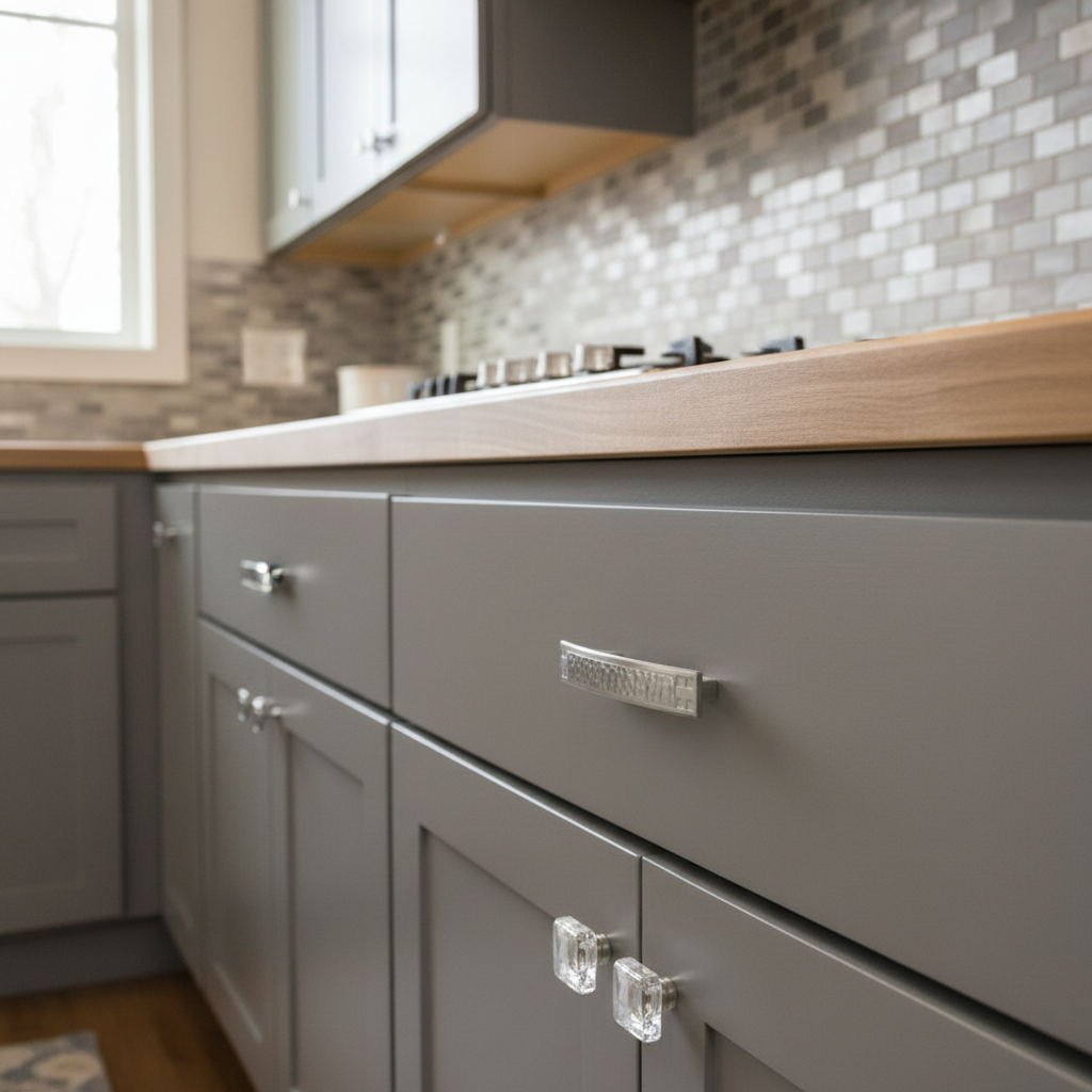 Cosmas 10557SN Satin Nickel Cabinet Pull