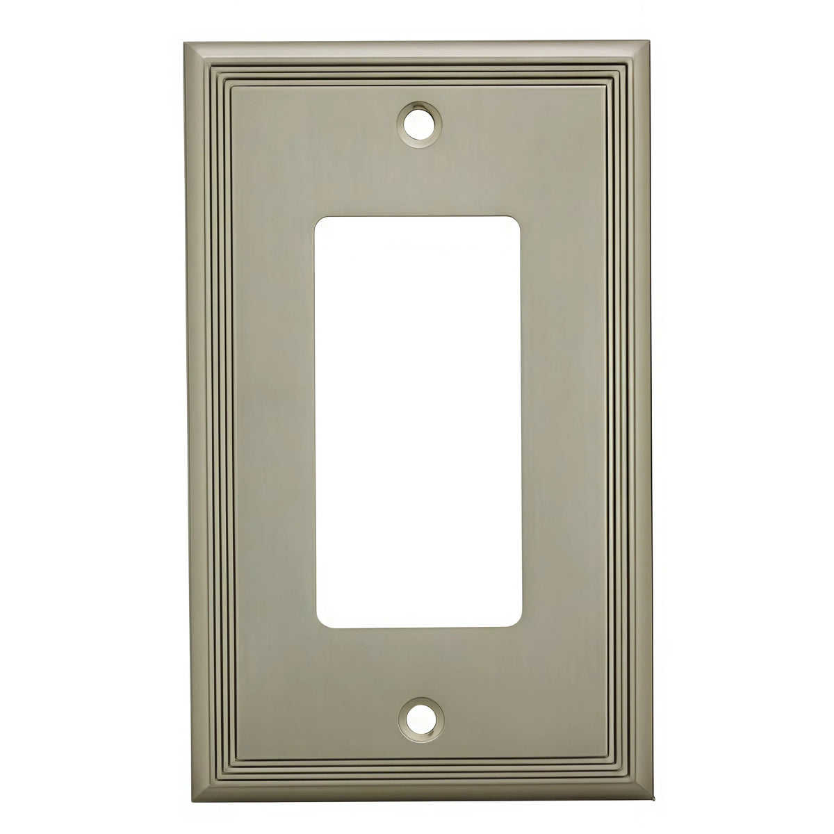 Cosmas 65000-SN Satin Nickel Single GFCI / Decora Wall Plate
