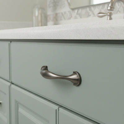 Cosmas 6632AS Antique Silver Cabinet Pull