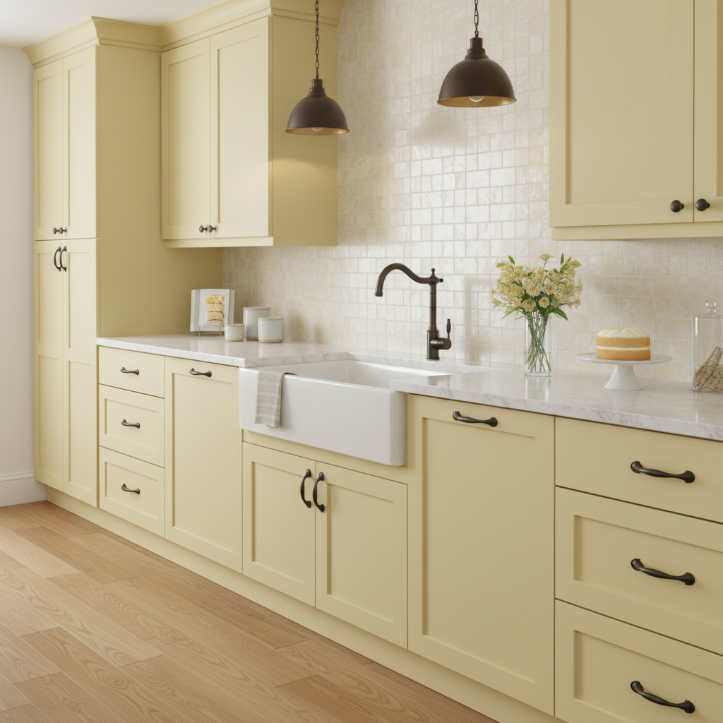 yellow kitchen oil rubbed bronze traditional cabinet handles 
