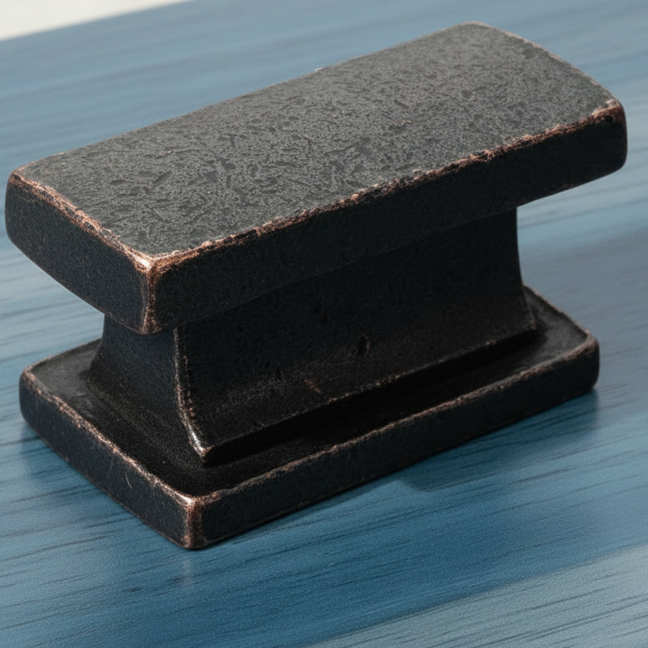 Cosmas 701HB Hammered Bronze Contemporary Cabinet Knob