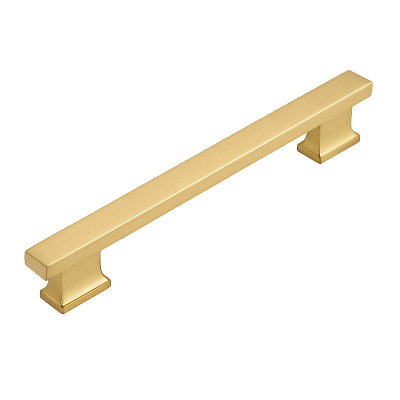 Cosmas 702-160BB Brushed Brass Contemporary Cabinet Pull