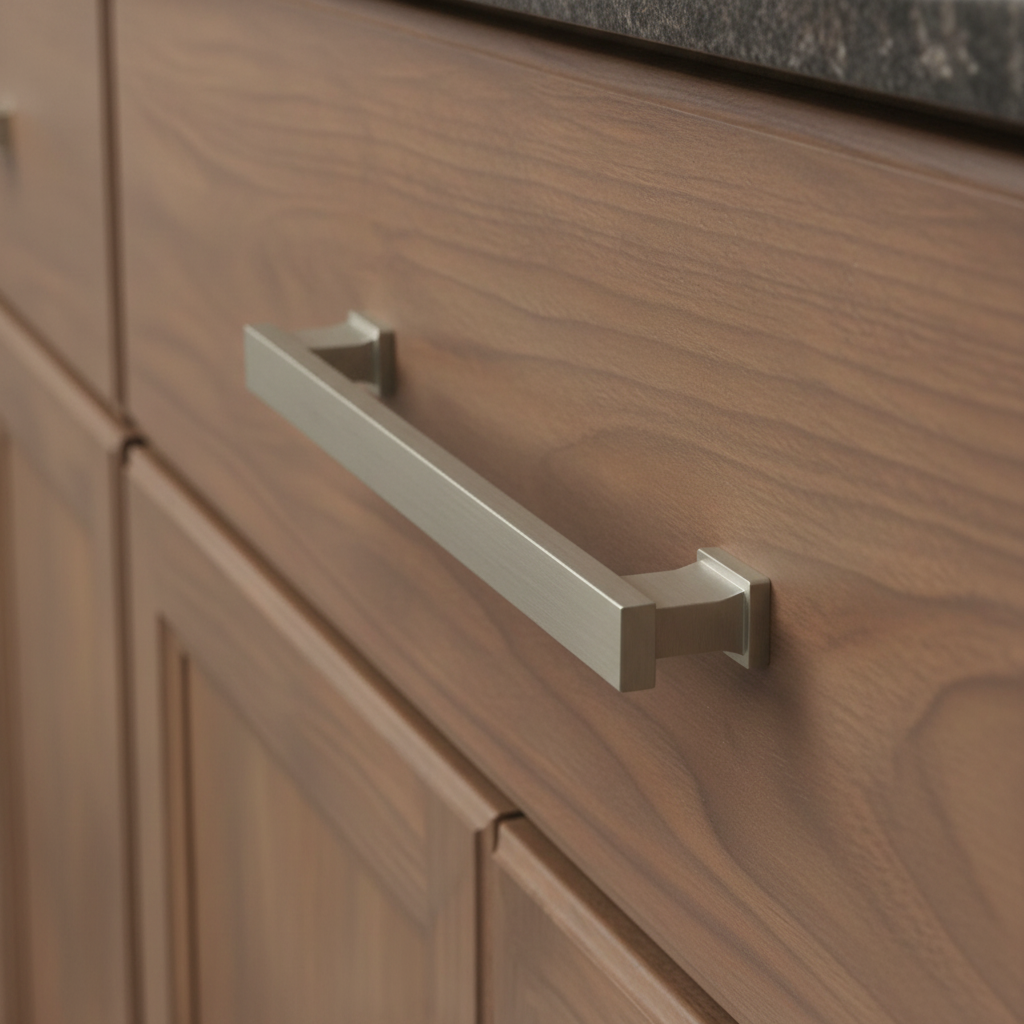 Cosmas 702-160SN Satin Nickel Contemporary Cabinet Pull