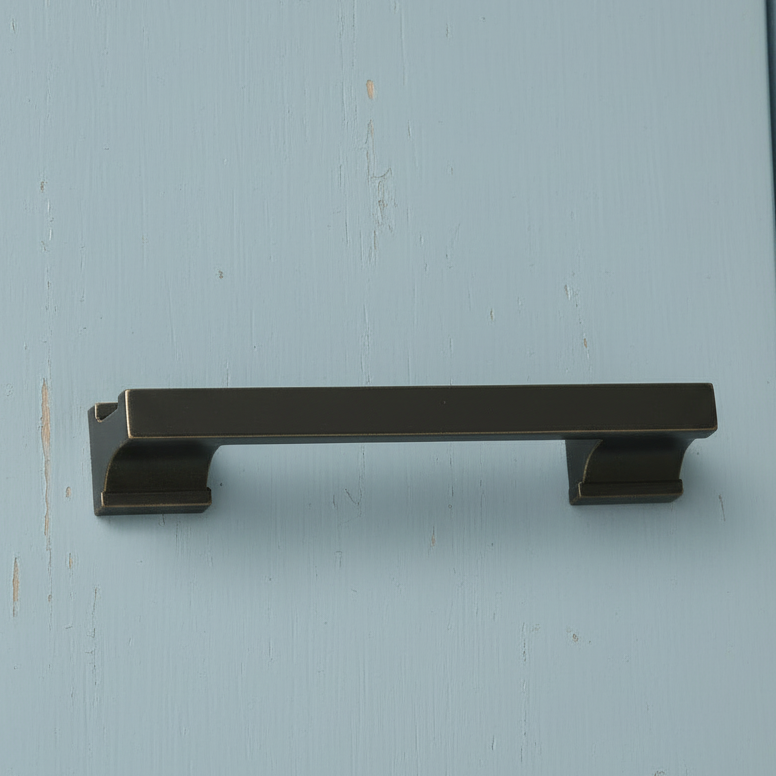 Cosmas 702-3.5HB Hammered Bronze Contemporary Cabinet Pull