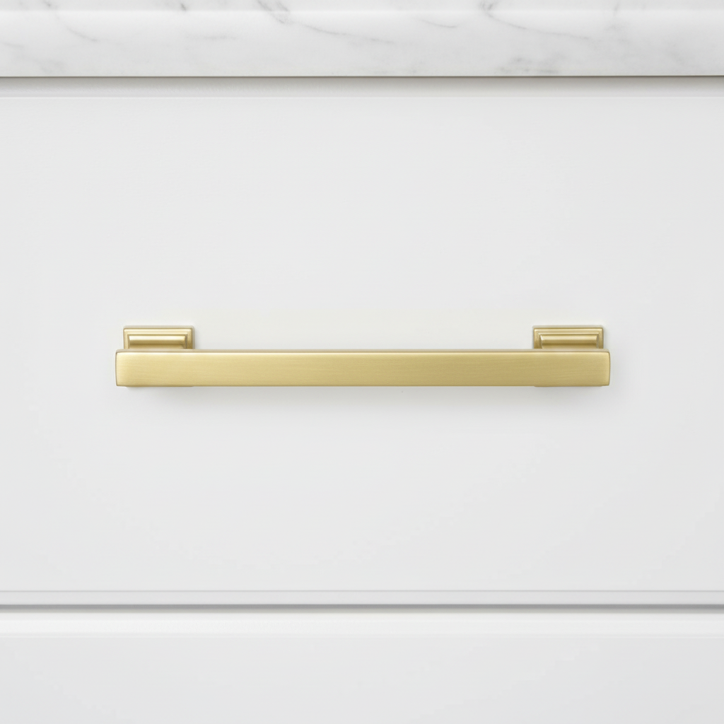 Cosmas 702-5BG Brushed Gold Contemporary Cabinet Pull