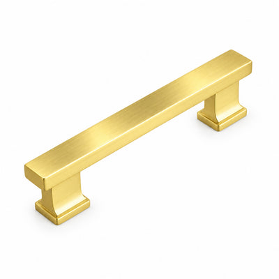 Cosmas 702-96BB Brushed Brass Contemporary Cabinet Pull
