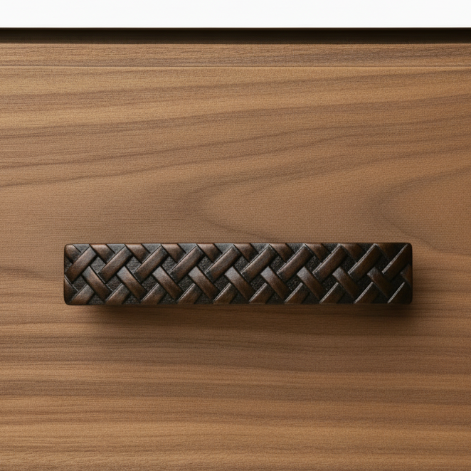 Cosmas 7066ORB Oil Rubbed Bronze Braided Cabinet Pull