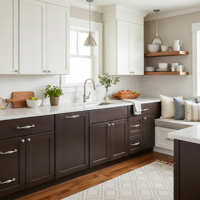 Cosmas 7120SN Satin Nickel Cabinet Pull