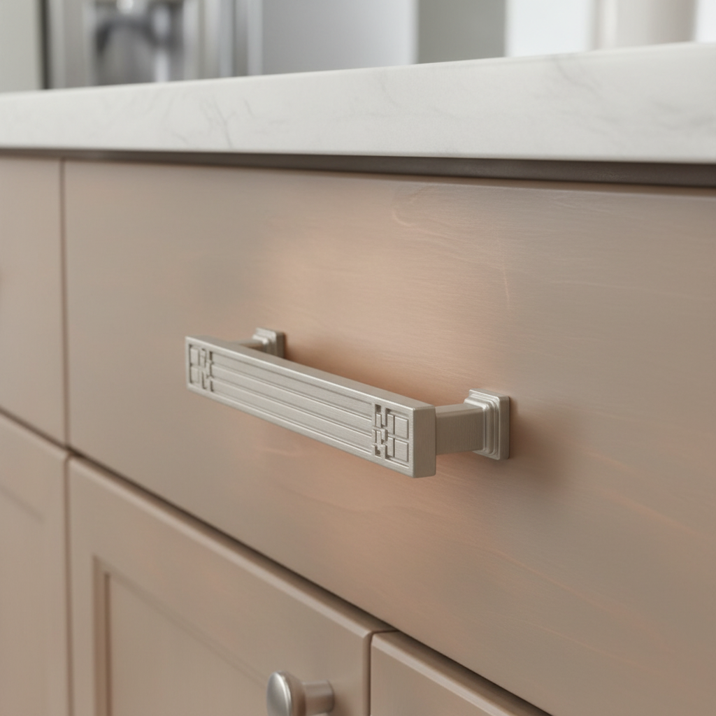 Cosmas 7155-128SN Satin Nickel Cabinet Pull