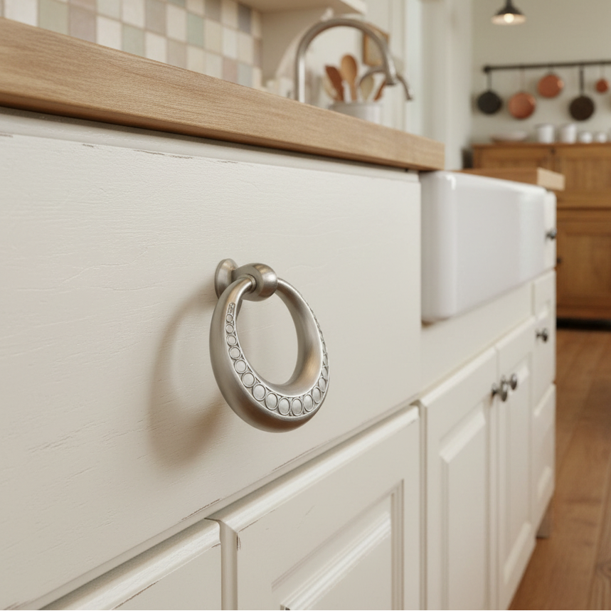 Cosmas 404-4SN Satin Nickel Slim Line Euro Style Bar Pull