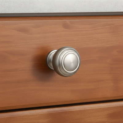 Cosmas 7498SN Satin Nickel Ring Cabinet Knob