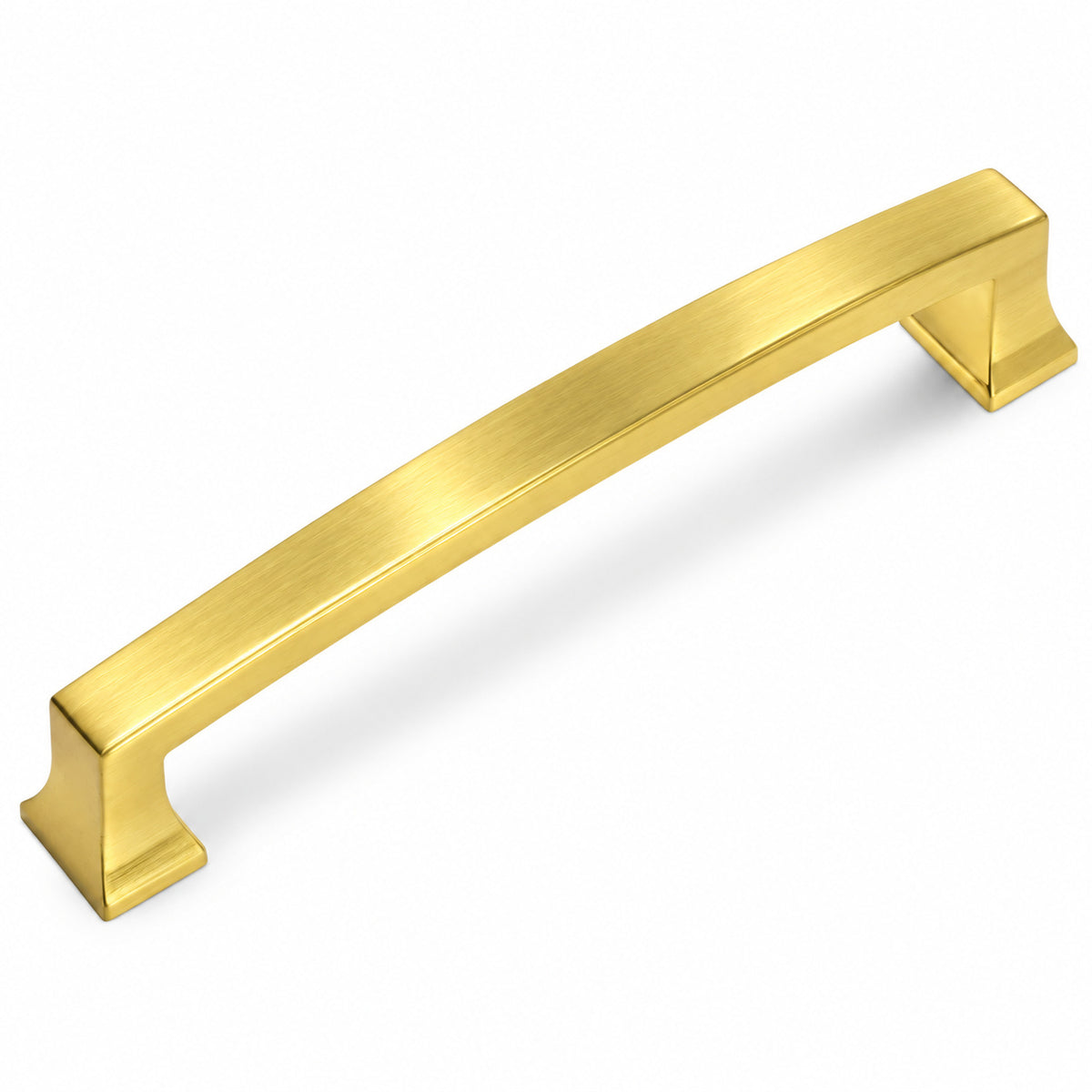 Cosmas 755-128BB Brushed Brass Cabinet Pull