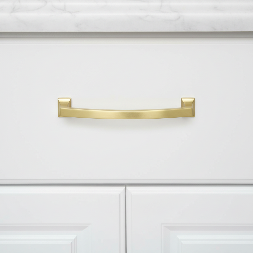 Cosmas 755-4BG Brushed Gold Cabinet Pull