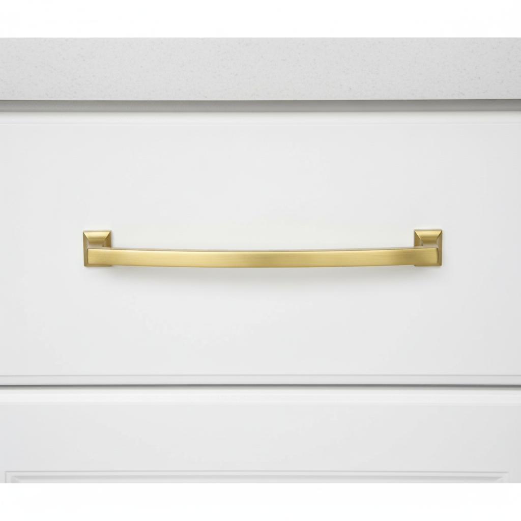 Cosmas 755-192BB Brushed Brass Cabinet Pull