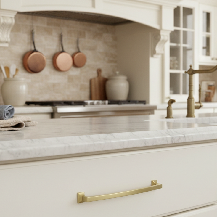 Cosmas 755-192BG Brushed Gold Cabinet Pull