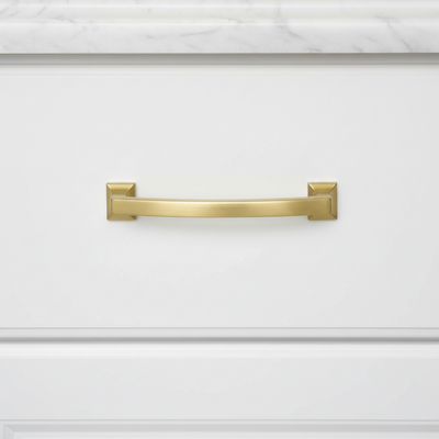 Cosmas 755-4BB Brushed Brass Cabinet Pull