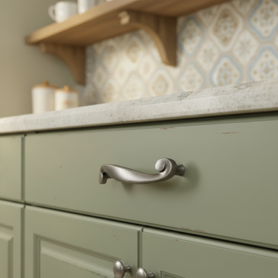 Cosmas 774WN Weathered Nickel Swirl Cabinet Pull