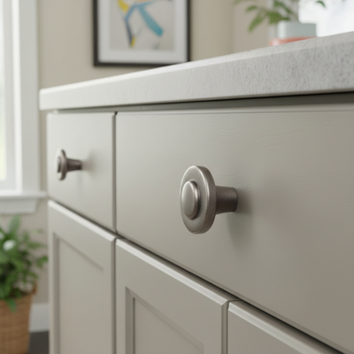 Cosmas 775WN Weathered Nickel Swirl Cabinet Knob