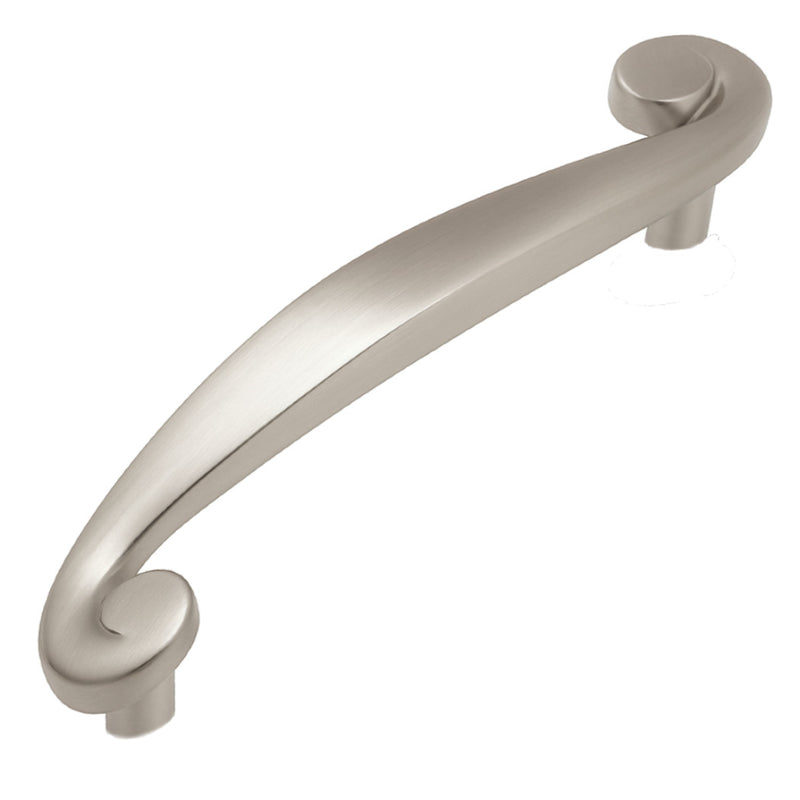 Cosmas 776SN Satin Nickel Swirl Cabinet Pull