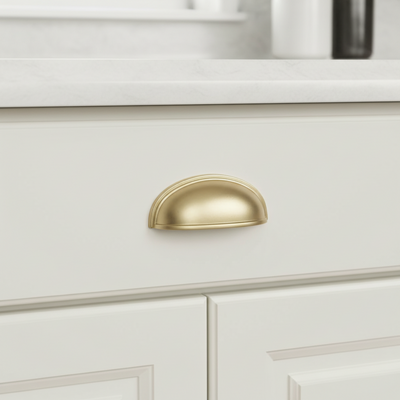 Cosmas 783GC Gold Champagne Cabinet Cup Pull