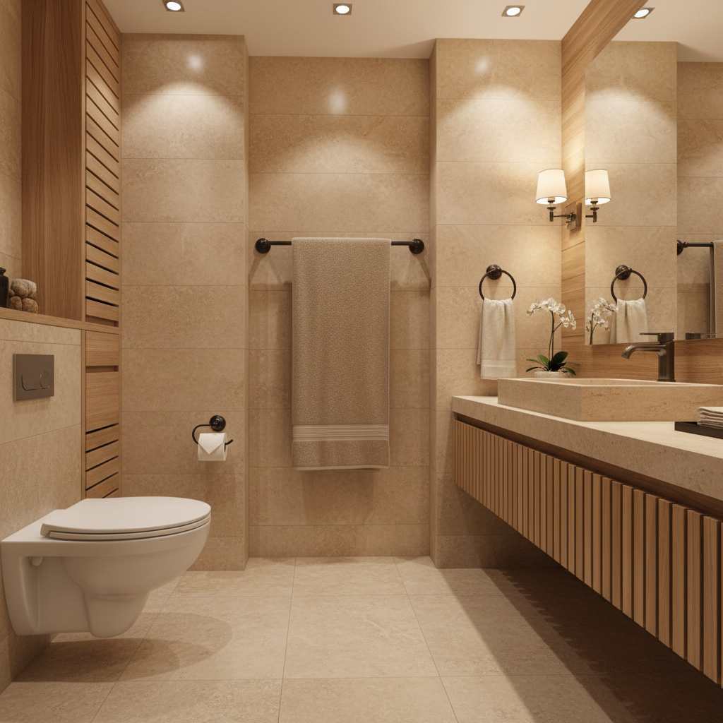 800 Series 3 Piece Oil Rubbed Bronze Bathroom Hardware Set