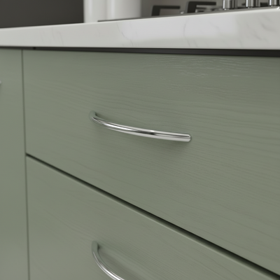 Cosmas 801-192CH Polished Chrome Bow Cabinet Pull