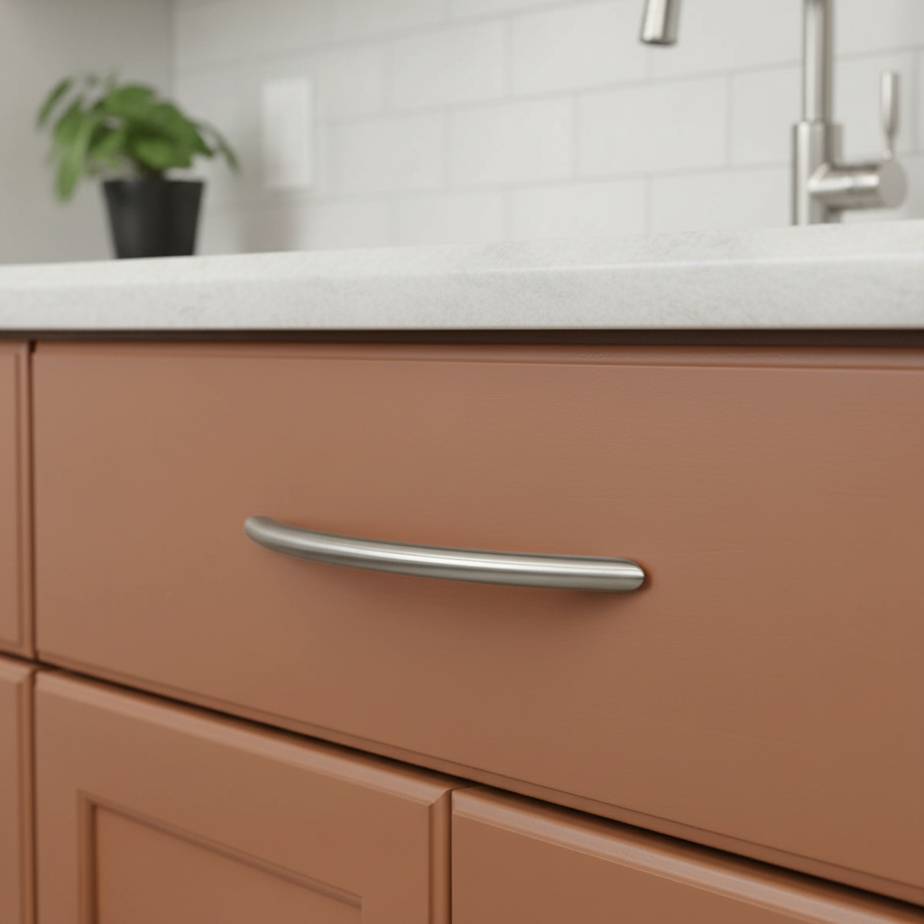 Cosmas 801-192SN Satin Nickel Bow Cabinet Pull