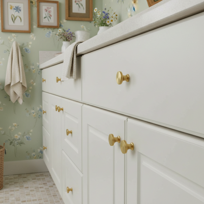 Cosmas 8104BG Brushed Gold Cabinet Knob