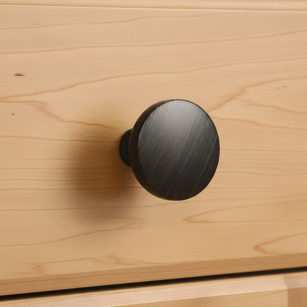 Modern kitchen with wooden island and white cabinets