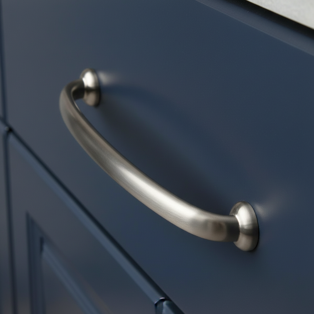 Cosmas 827-128SN Satin Nickel Cabinet Pull