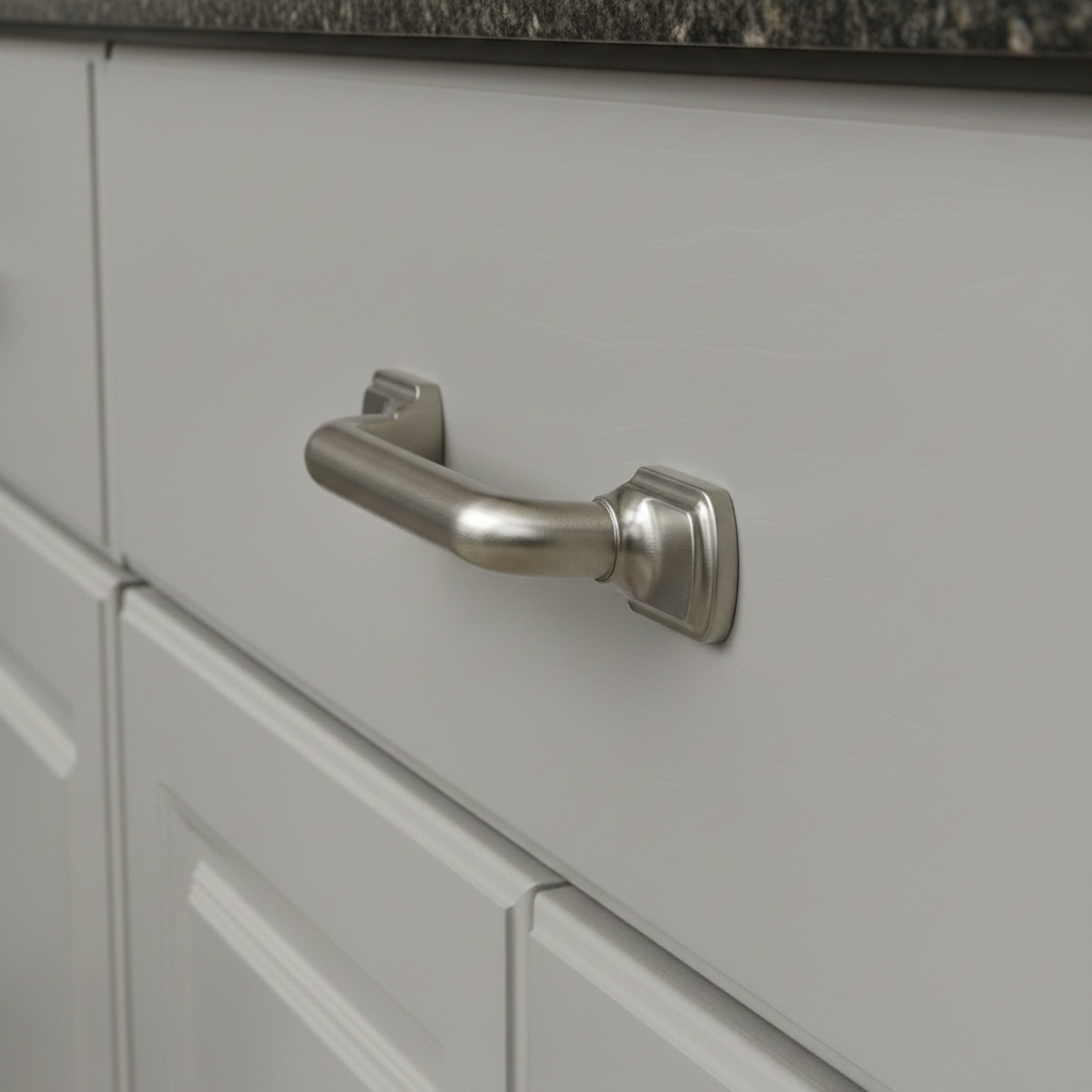 Cosmas 8410SN Satin Nickel Cabinet Pull