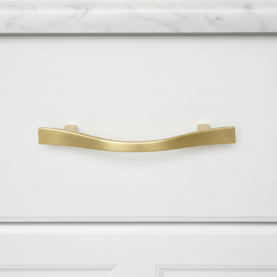 Cosmas 8902BB Brushed Brass Cabinet Pull