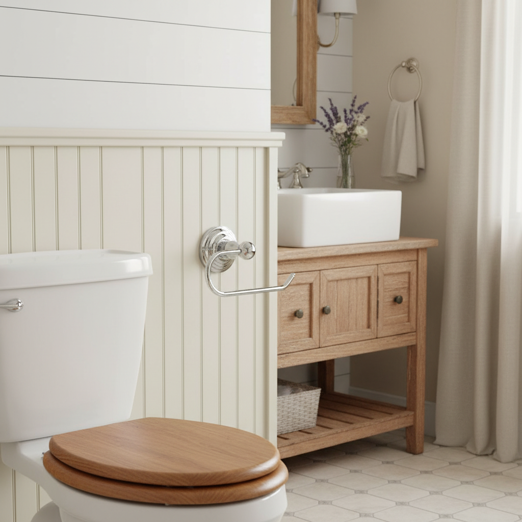 900 Series Polished Chrome Euro Style Toilet Tissue Paper Holder