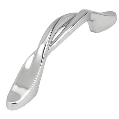 Cosmas 9009CH Polished Chrome Twist Cabinet Pull