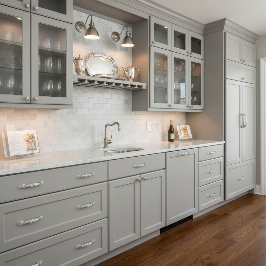 Cosmas 9009SN Satin Nickel Twist Cabinet Pull