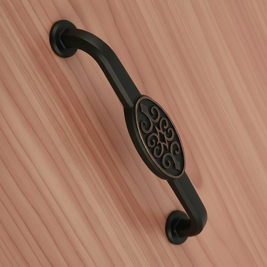 Cosmas 9133-128ORB Oil Rubbed Bronze Cabinet Pull