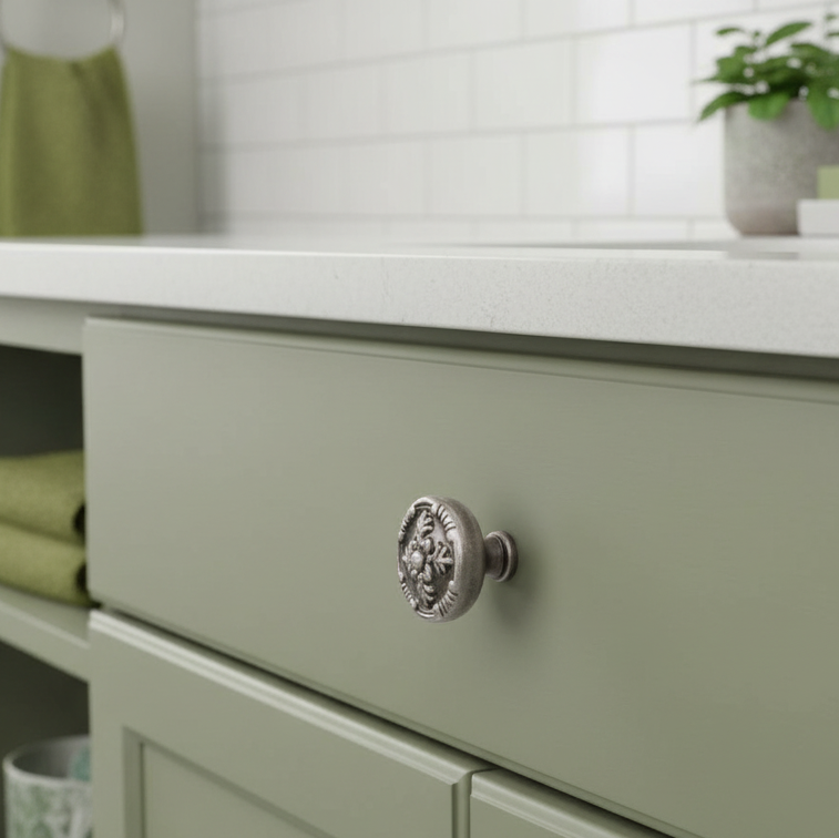 Cosmas 9465WN Weathered Nickel Cabinet Knob