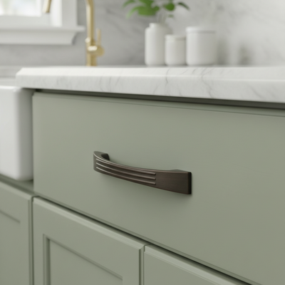 Cosmas 9604-128ORB Oil Rubbed Bronze Cabinet Pull