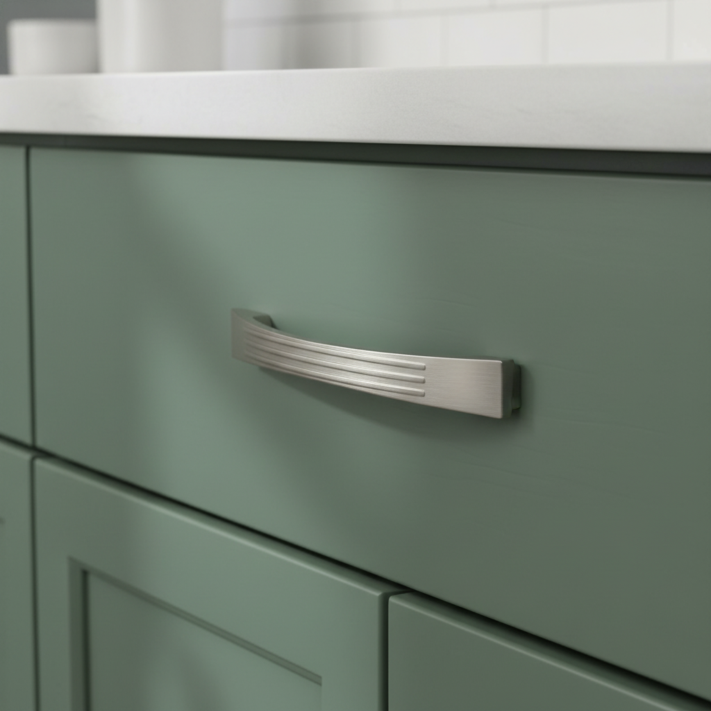 Cosmas 9604-160SN Satin Nickel Cabinet Pull