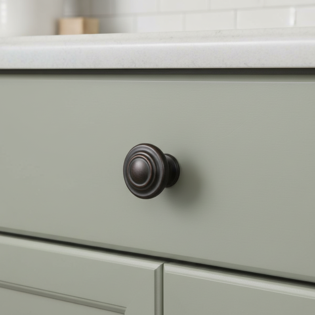 Cosmas 9971ORB Oil Rubbed Bronze 3 Ring Cabinet Knob