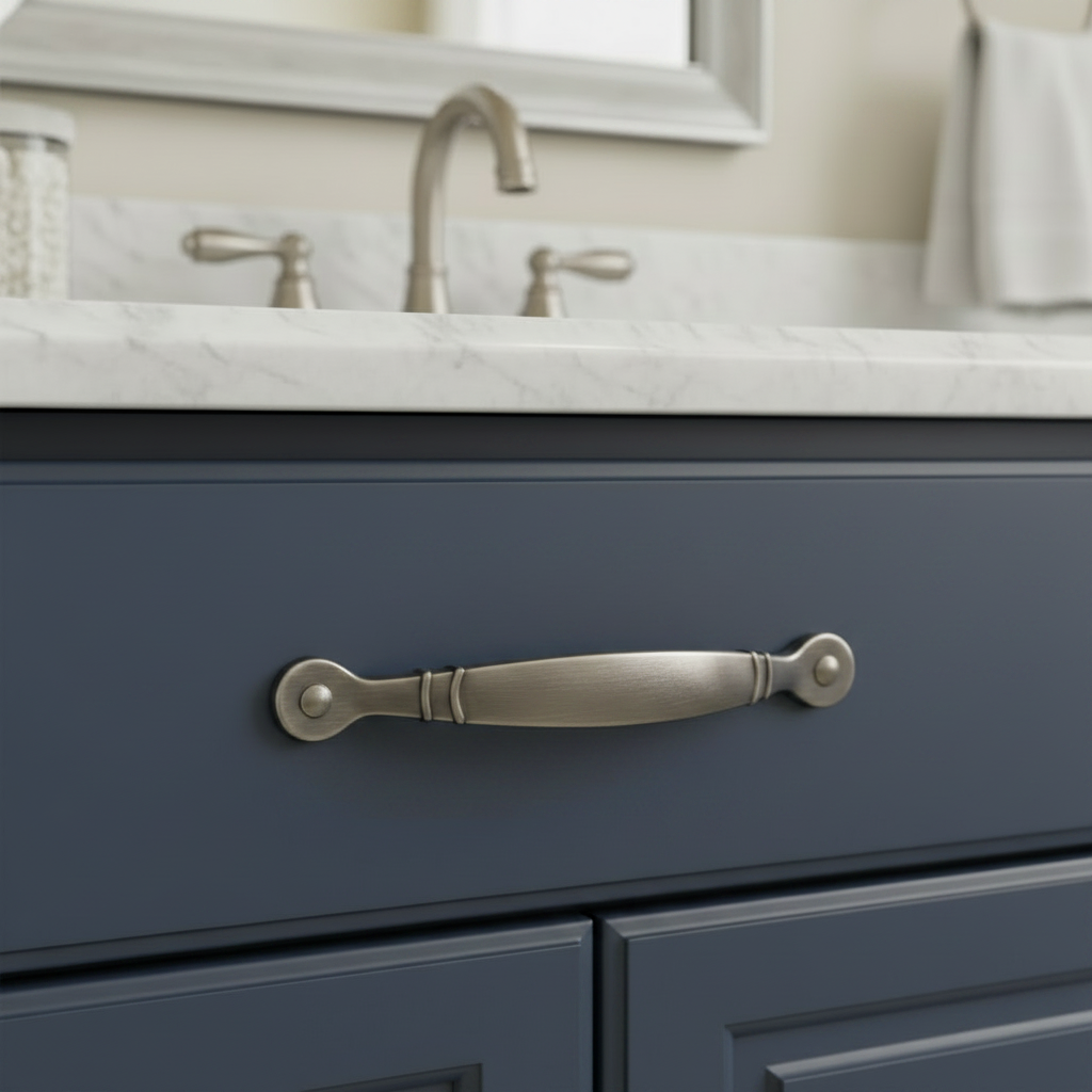 Cosmas 9980AS Antique Silver Cabinet Pull