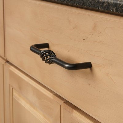 Cosmas 9992-128ORB Oil Rubbed Bronze Birdcage Cabinet Pull