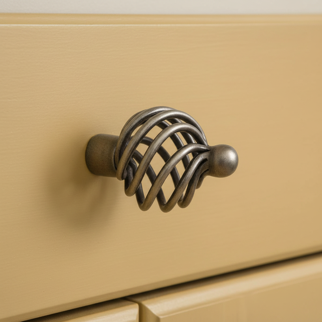 Cosmas 9994WN Weathered Nickel Birdcage Cabinet Knob