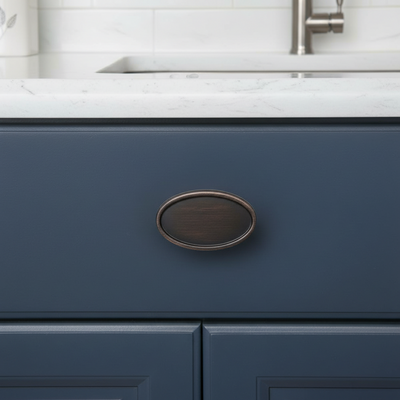 cosmas 9998orb on a blue cabinet 