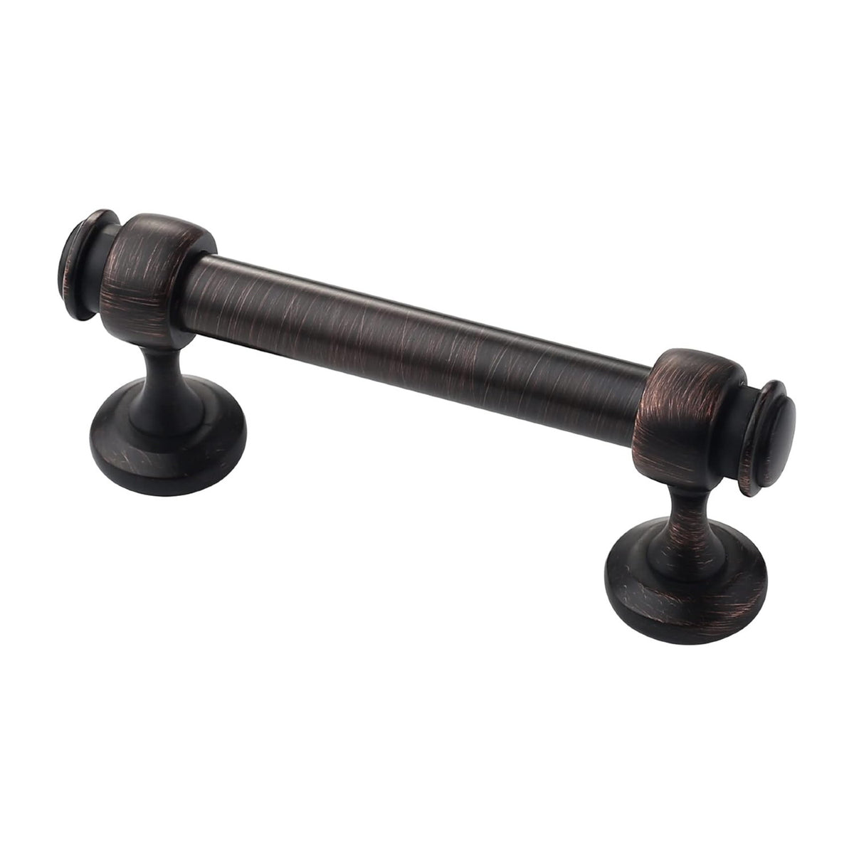 Alzassbg 10 Pack 3 Inch (76mm) Oil Rubbed Bronze Cabinet Pulls