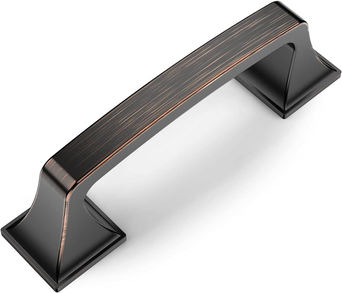 Amerdeco 10 Pack Oil Rubbed Bronze 3 Inch (76mm) Kitchen Cabinet Pulls